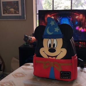 Mickey Mouse Sorcerer Loungefly mini Backpack